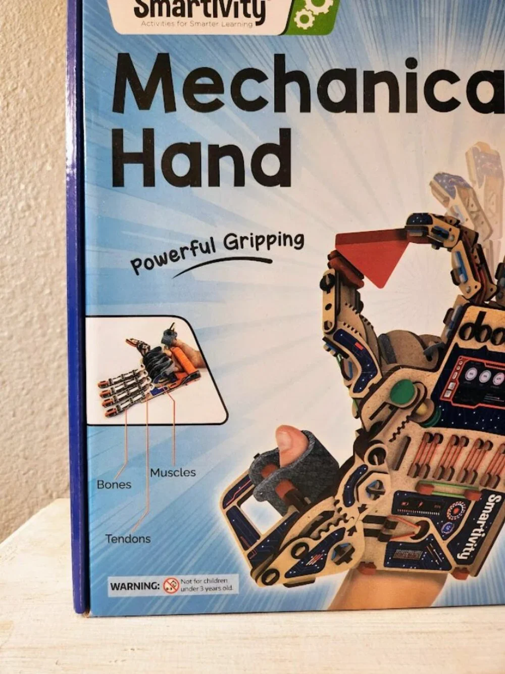 NEW Smartivity Mechanical Robotic Hand Robot DIY STEM Toy Educational Craft Proj
